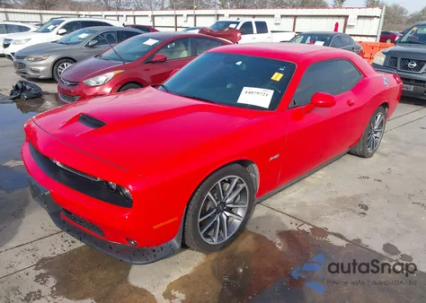2023 Dodge Challenger R/T из США, поврежденный, VIN 2C3CDZBT1PH526757